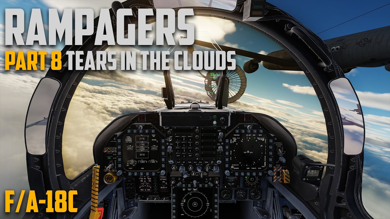 F/A-18C | ON-CALL CAS IN ROZ STEEL | No Commentary | DCS World Campaign Mission 08