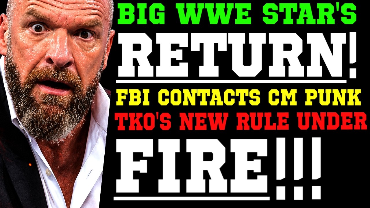 WWE News! WWE Champion Returns for SummerSlam! RAW & Smackdown Changes! FBI Contacts CM Punk!