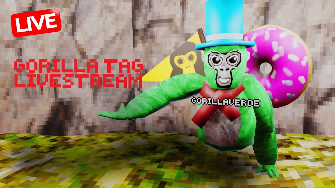 🔴LIVE - Playing Gorilla tag with fans🔴