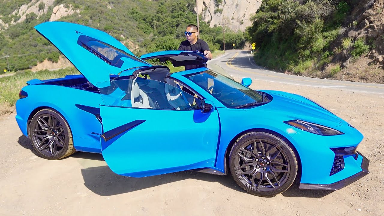 Ежедневная жизнь с Corvette Z06 2024 года