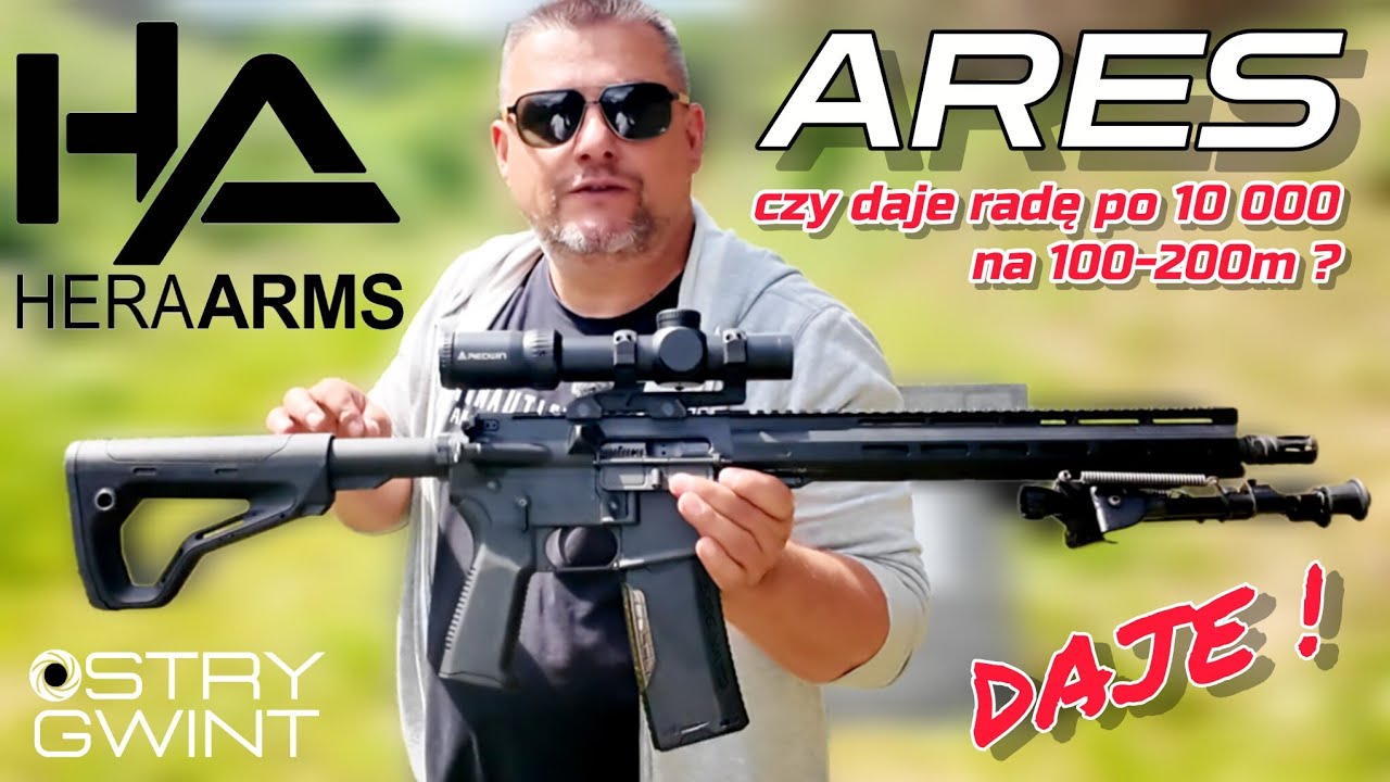 #ARES od HERA ARMS, czy po wystrzeleniu ponad 10000 wciąż daje radę na 100-200m?
