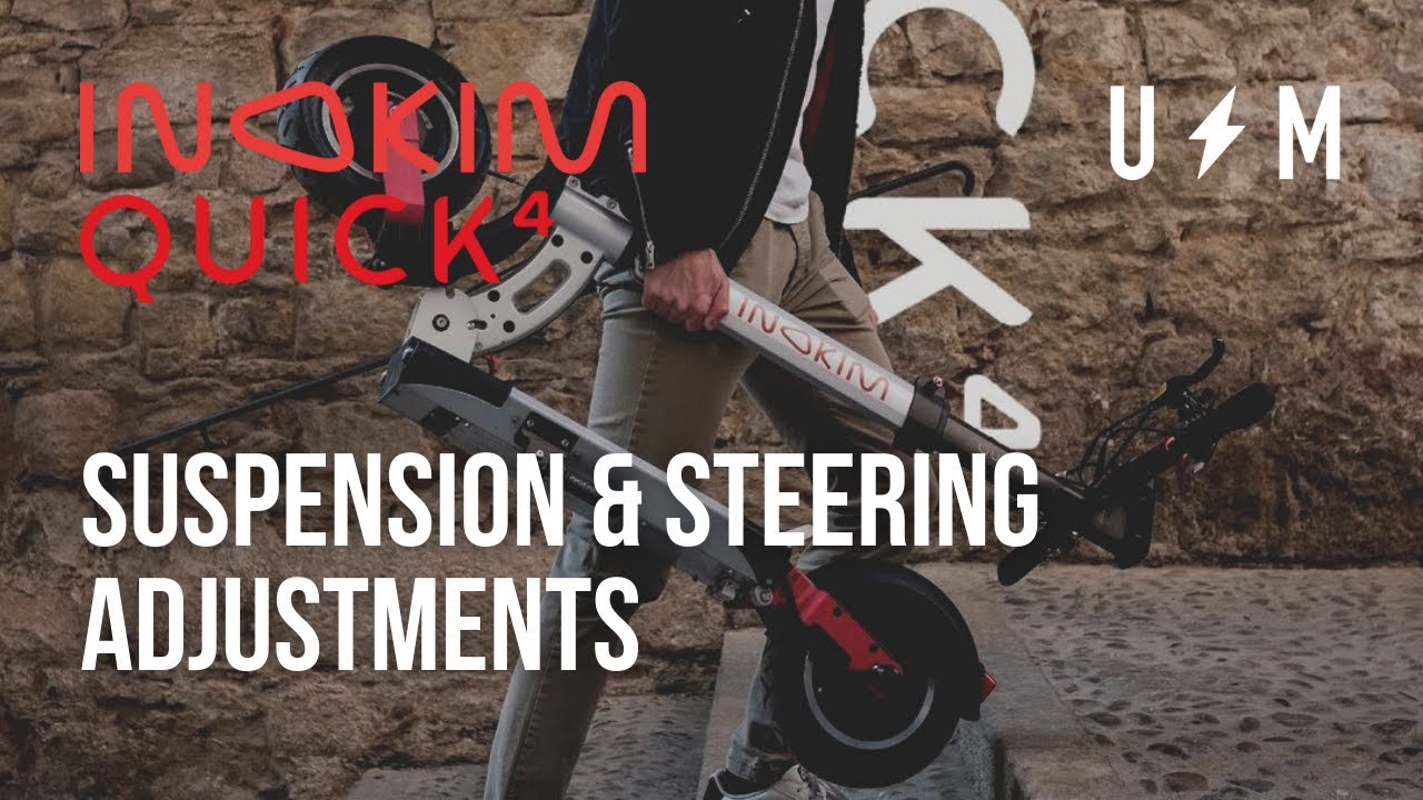 INOKIM Quick 4 | Steering and Suspension Adjustments