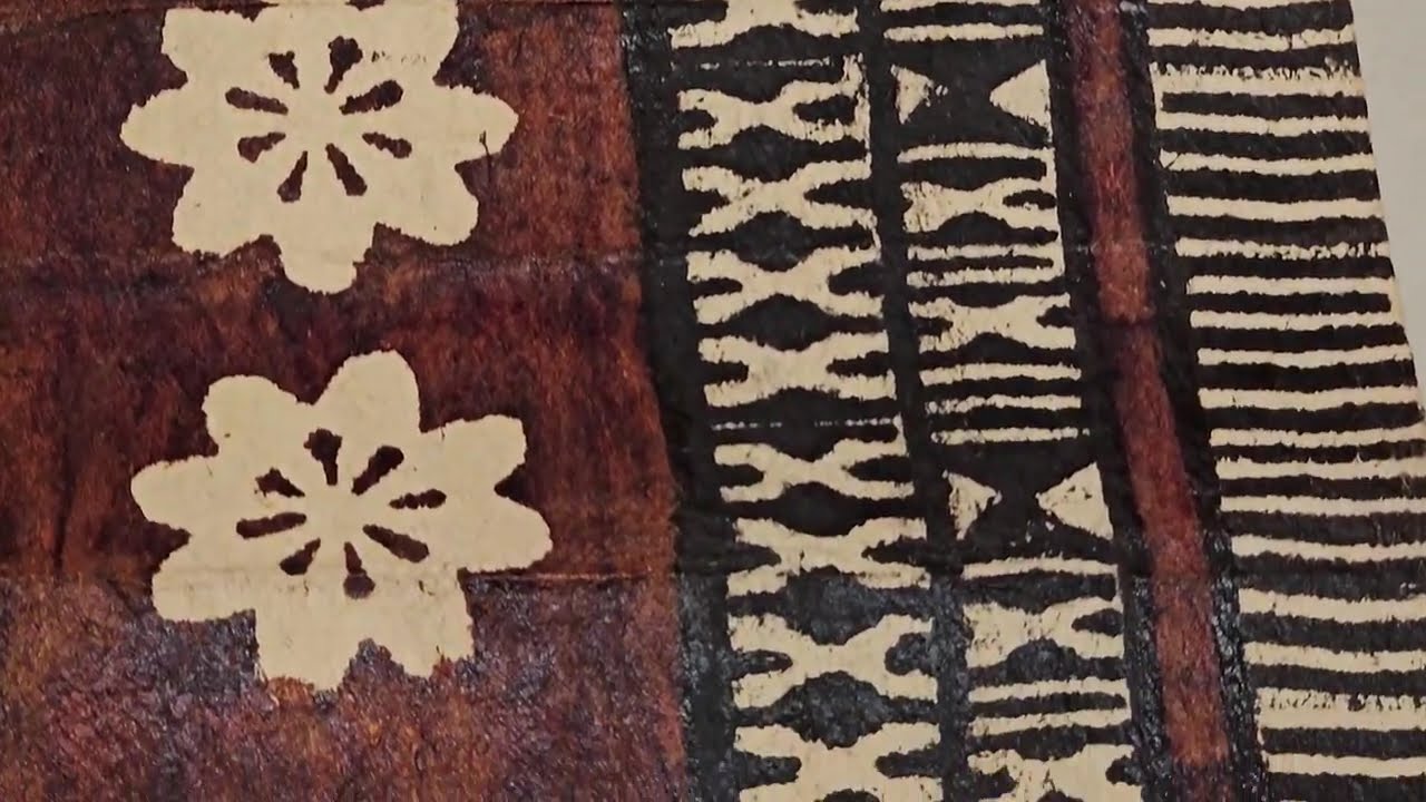 Early 20th Century Abstract Tonga Tapa Cloth Aboriginal Art Of South Pacific, SKU: 2340