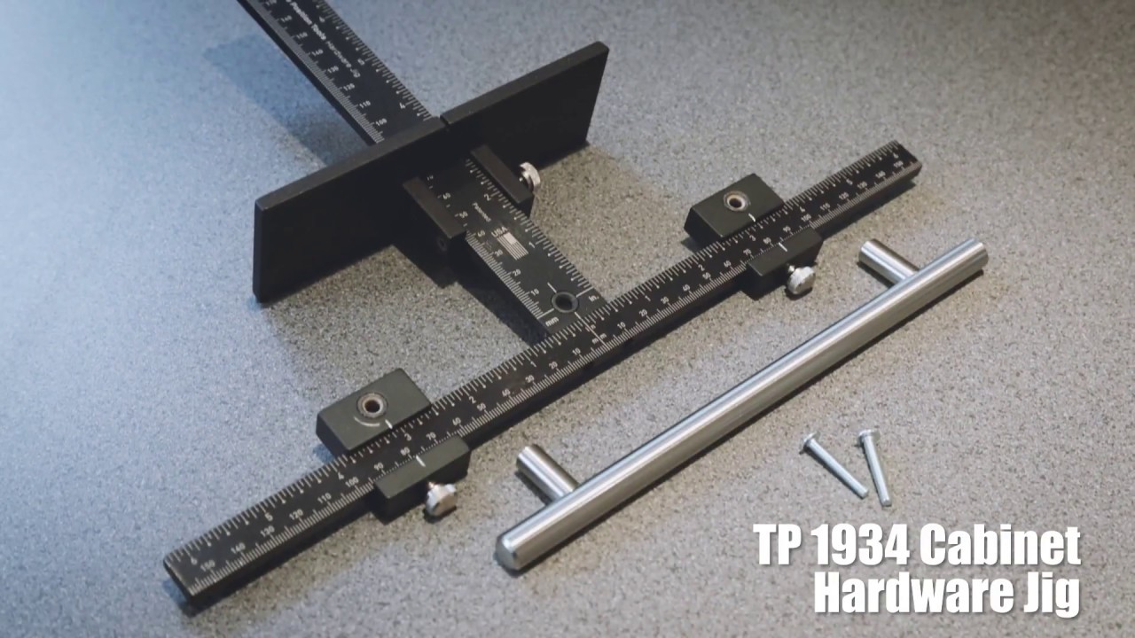 How To Install Cabinet Hardware (Cabinet Door Handles) with the TP-1934