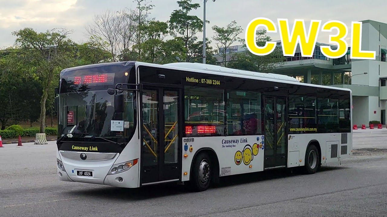 JXF4524 - Causeway Link Service CW3L [Yutong ZK6126HG]