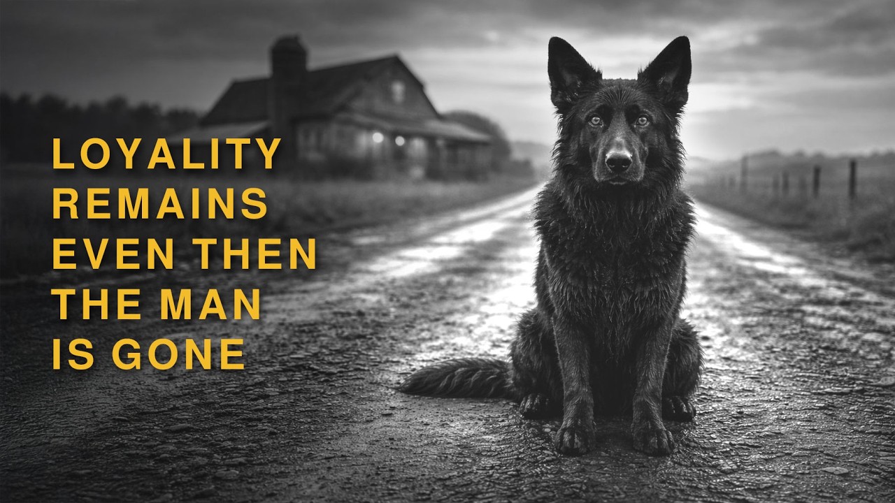 True Loyalty of a Dog | Dark Americana 4 Song Mix | A German Shepherd Waits Every Day
