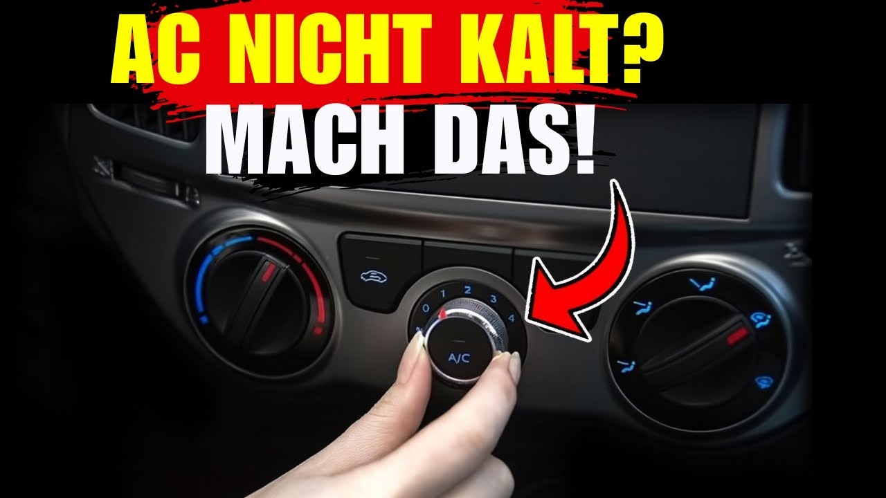 Dadurch bläst die Klimaanlage Ihres Autos DOPPELT SO KALT