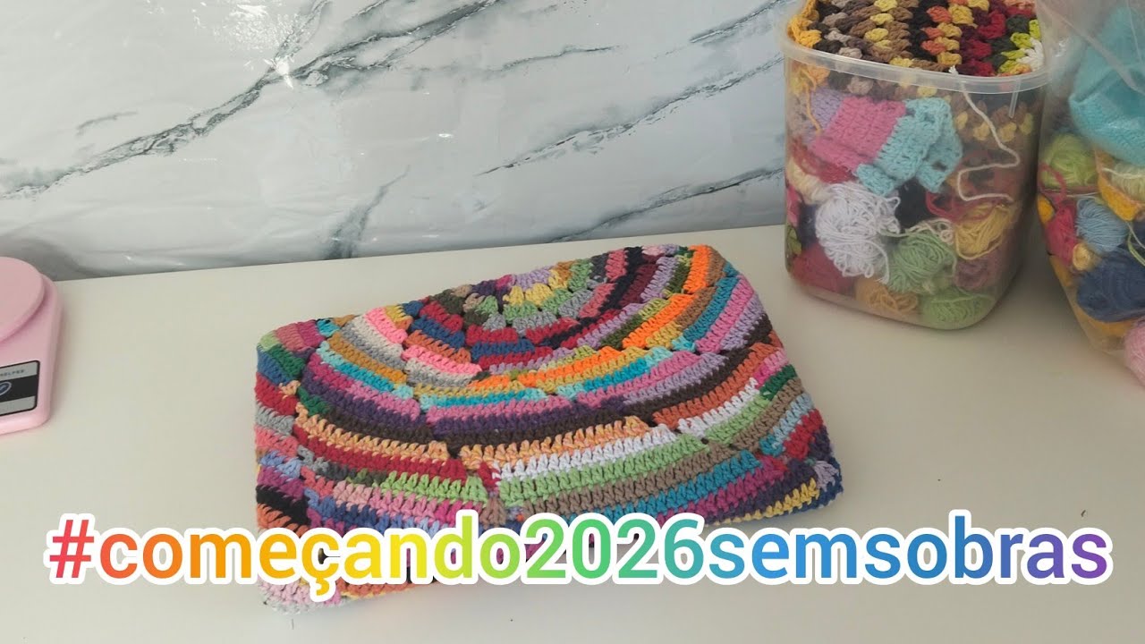 #começando2026semsobras Produção de um tapete lindo ❣️