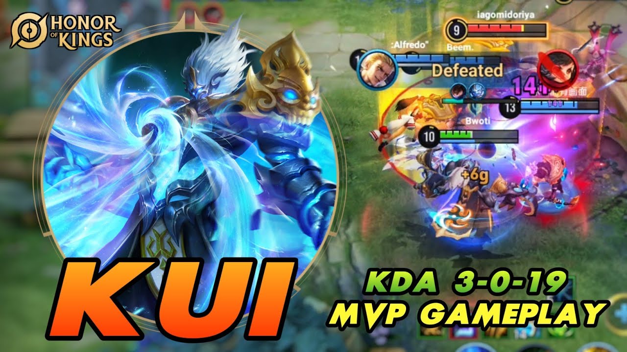 Kui MVP Gameplay | Honor Of Kings Global 2024