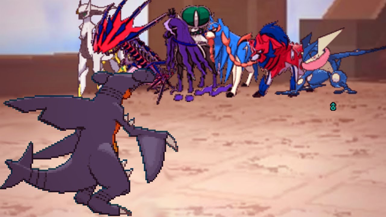 EPIC SHINY GARCHOMP pokemon showdown SWEEP