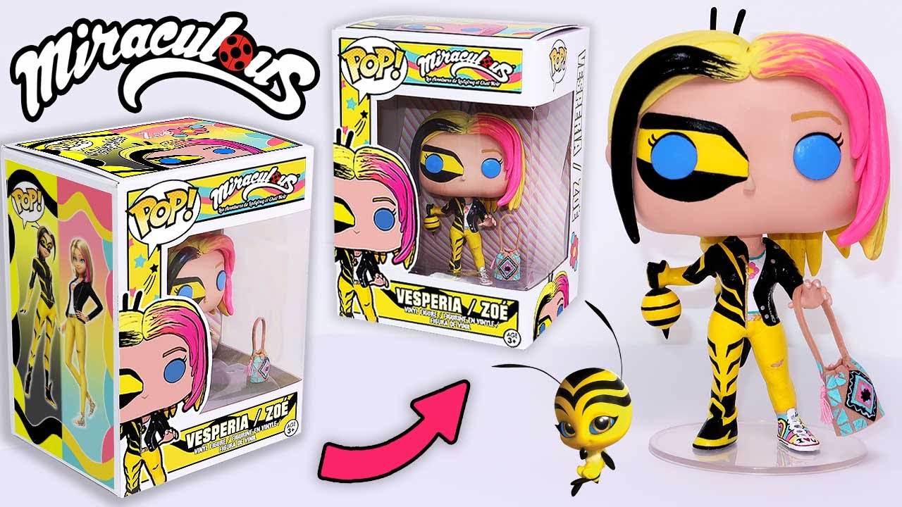 🐝DIY: Crea tu propia Funko Pop de Vesperia / Zoé Lee 100% Personalizado (Caja y Figurita)💗