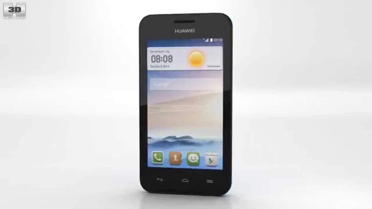 Huawei Ascend Y330 Blue 3D model by 3DModels.org