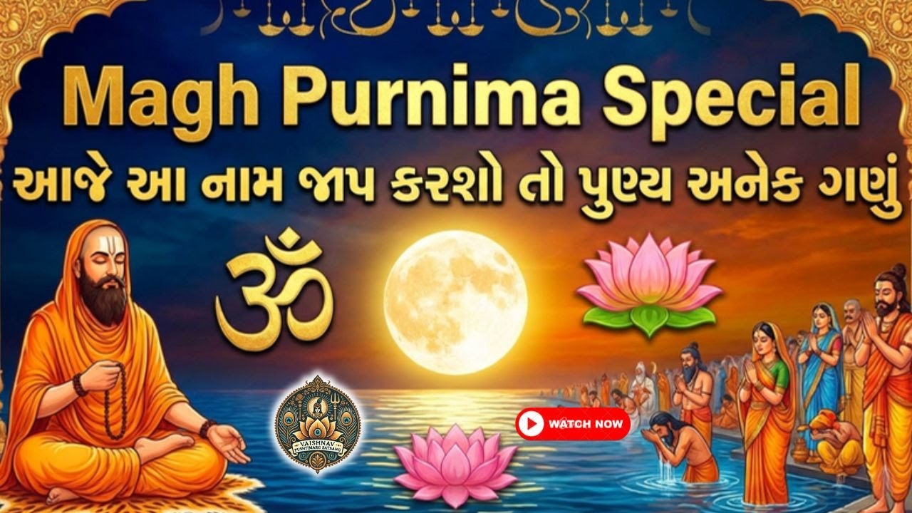 Magh Purnima Special 😮 | આજે આ નામ જાપ કરશો તો પુણ્ય અનેક ગણું | Pushtimarg Satsang Gyan | Video