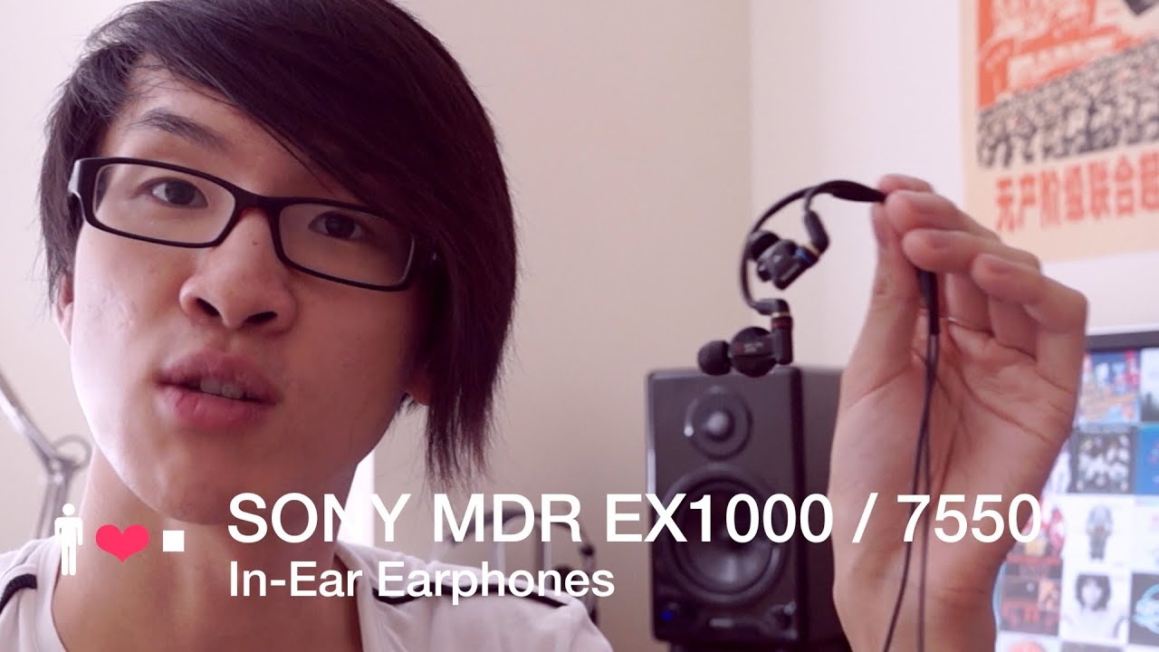 Sony MDR EX1000 / MDR 7550 Earphones Comparison Review: Dynamic Driver Masterpieces