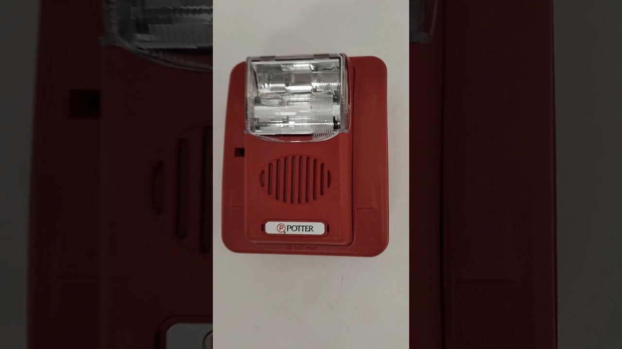 Best Potter Fleshier Sounder Installation | Potter Fire Alarm System
