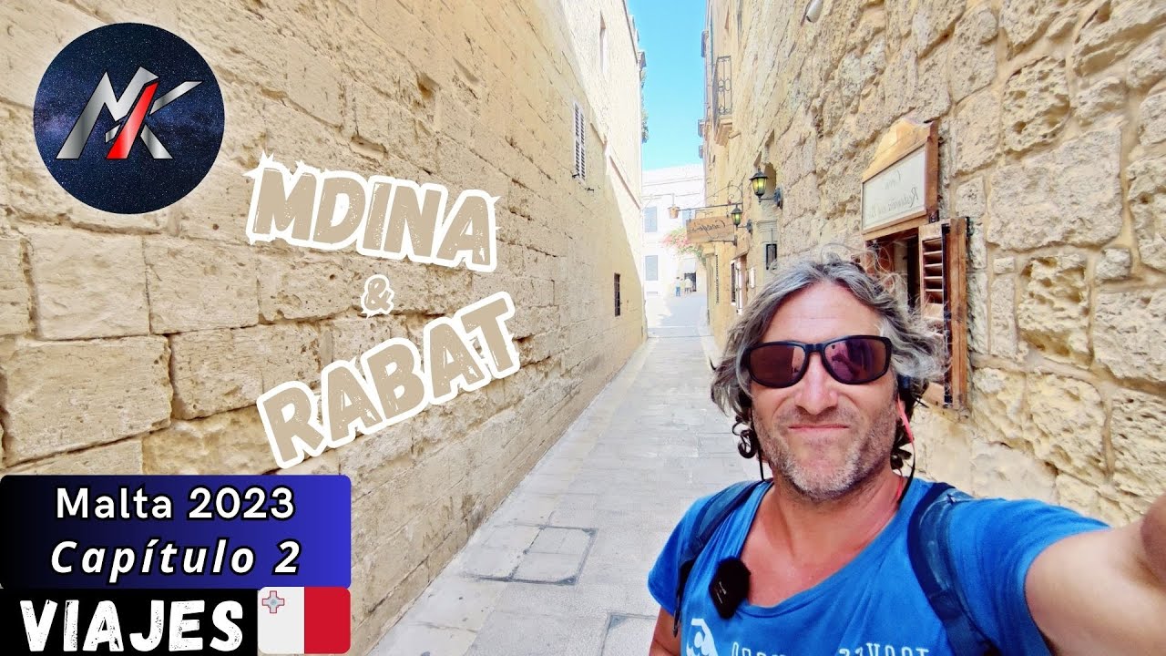 🌍 VISITO la antiguas CIUDADES de MDINA y RABAT 🏰 Malta 2023 🇲🇹 VLOG | Capítulo 2 🤳 [Europa]