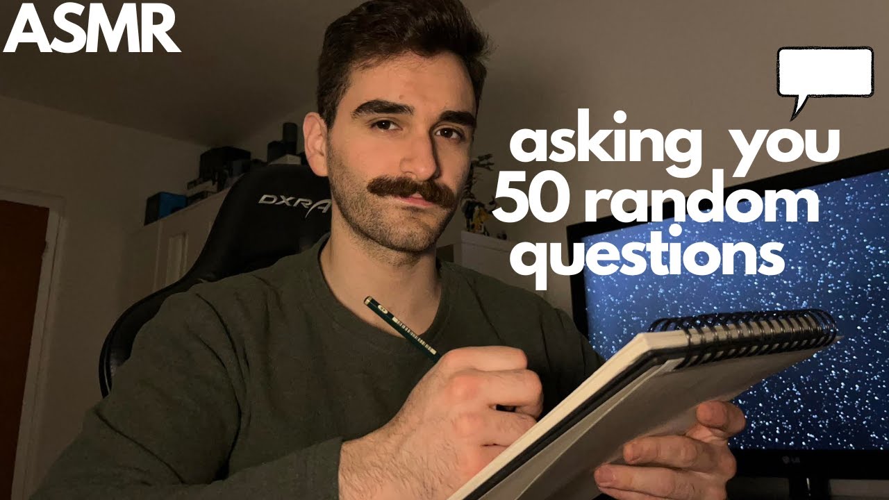 ASMR | Asking you 50 random & personal questions