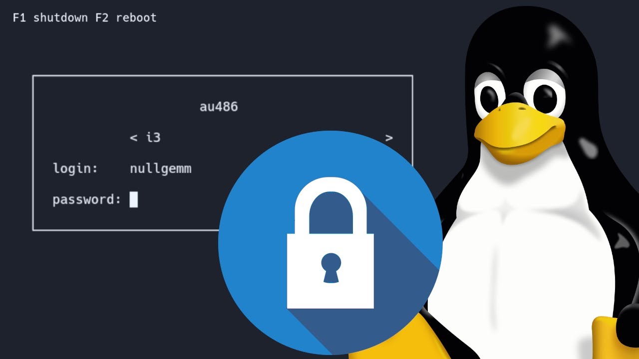 Мой ЛЮБИМЫЙ минимальный менеджер входа в систему для Linux!