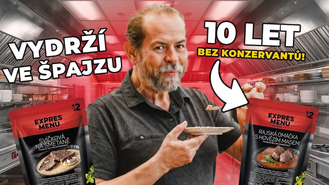 Jak uvařit jídlo s trvanlivostí na 10 let zcela BEZ CHEMIE ?! l EXPRES MENU POD POKLIČKOU!