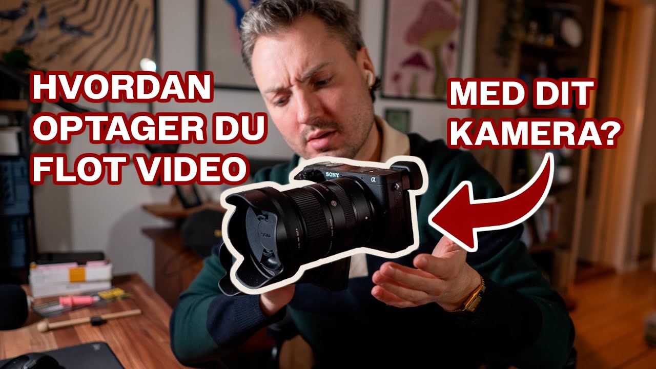 Sådan optager du flot video med dit kamera – framerate, 180°-reglen og 4K