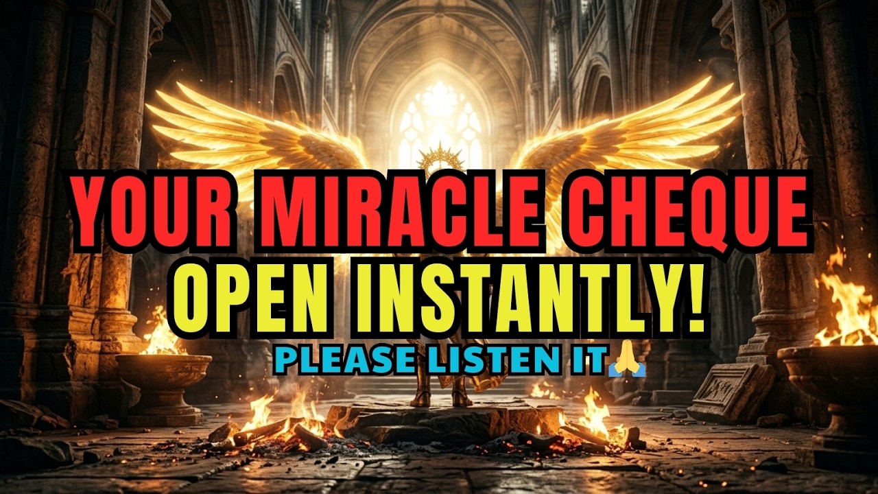 ‼️Archangel Michael Says: Only 10 Seconds Left — A Trillion-Dollar Miracle Cheque Has Your Name…
