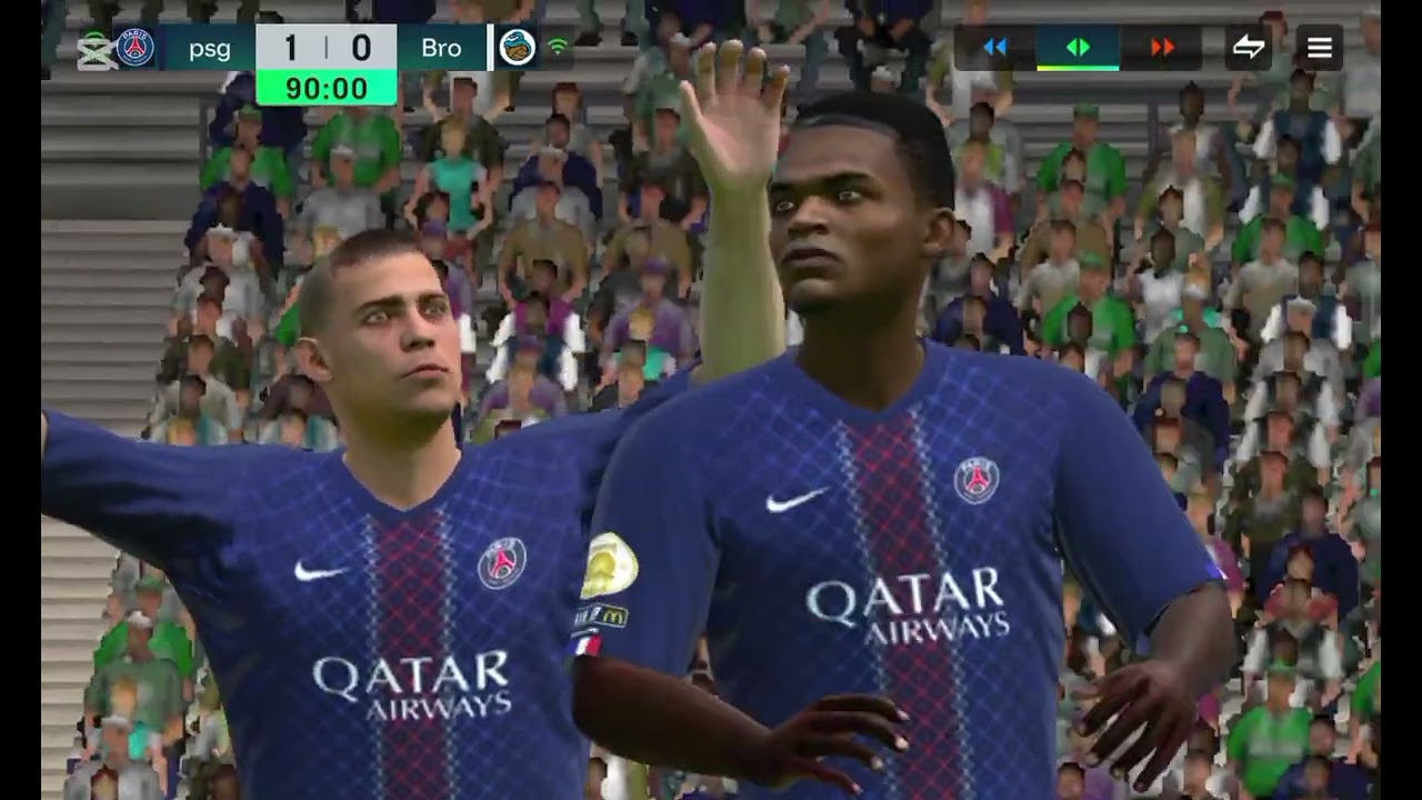 Gioco a un gioco di calcio bellissimo FC MOBILE 