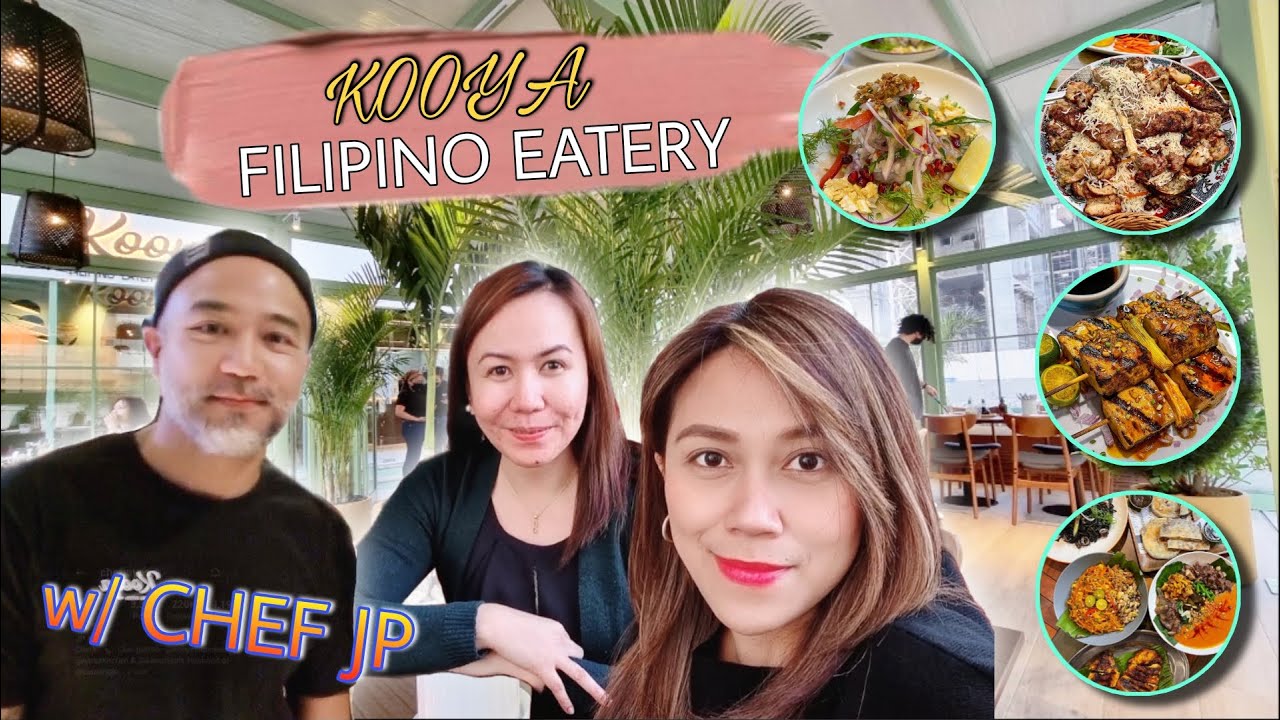 LETS MEET CHEF JP ANGLO IN HIS NEW RESTO IN DUBAI MARINA (KOOYA FILIPINO EATERY)