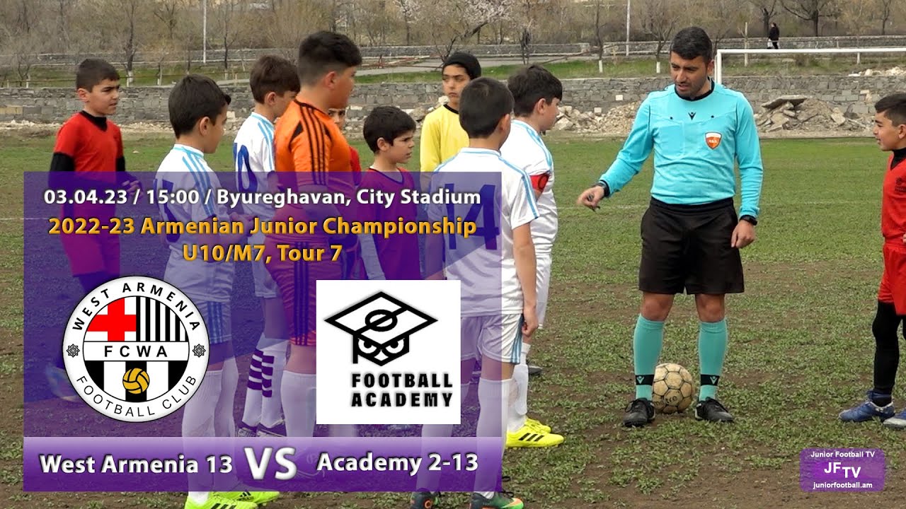 West Armenia 13 (3-14) Academy 2-13 (03.04.23) 2022-23 AJC U10/M7, Tour 7