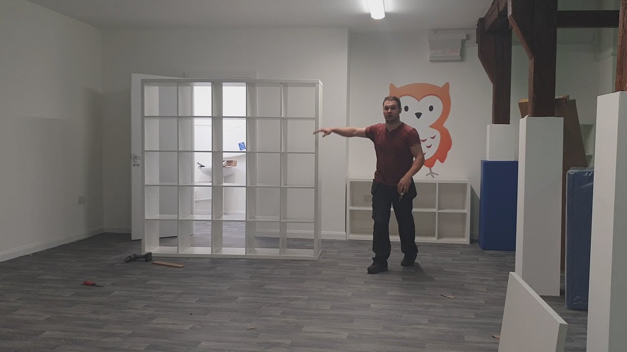 how to make up KALLAX from IKEA