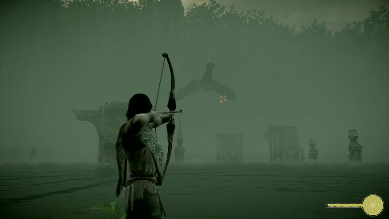 Shadow of the Colossus: Quinto colosso, mostro volante boss fight