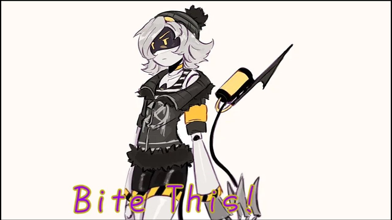 Bite This! | Disassembly Drone Uzi AU Song - Murder Drones Lyric Video | READ DESCRIPTION!