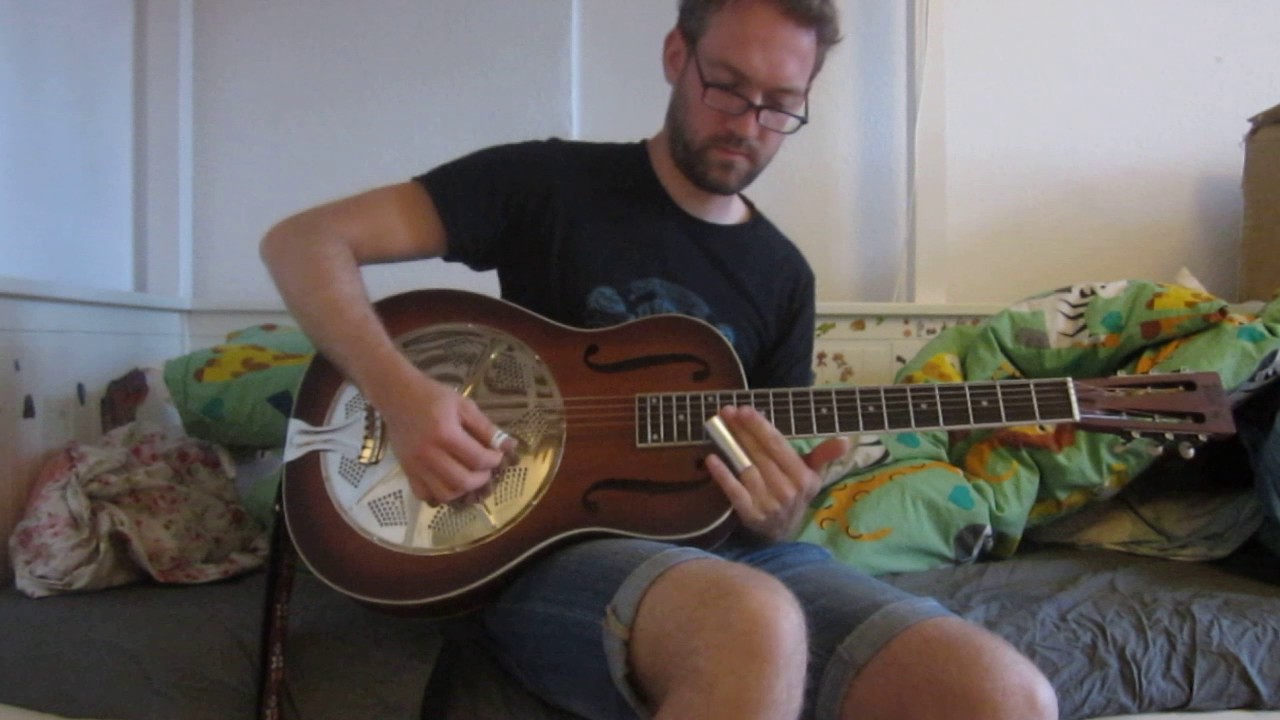 Michael Messer Blues 28 demonstration by Jan Haasler (resonator guitar)