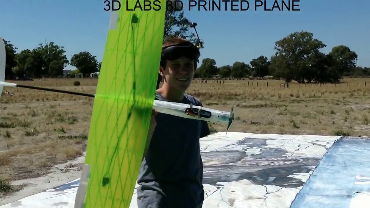 3d printed plane