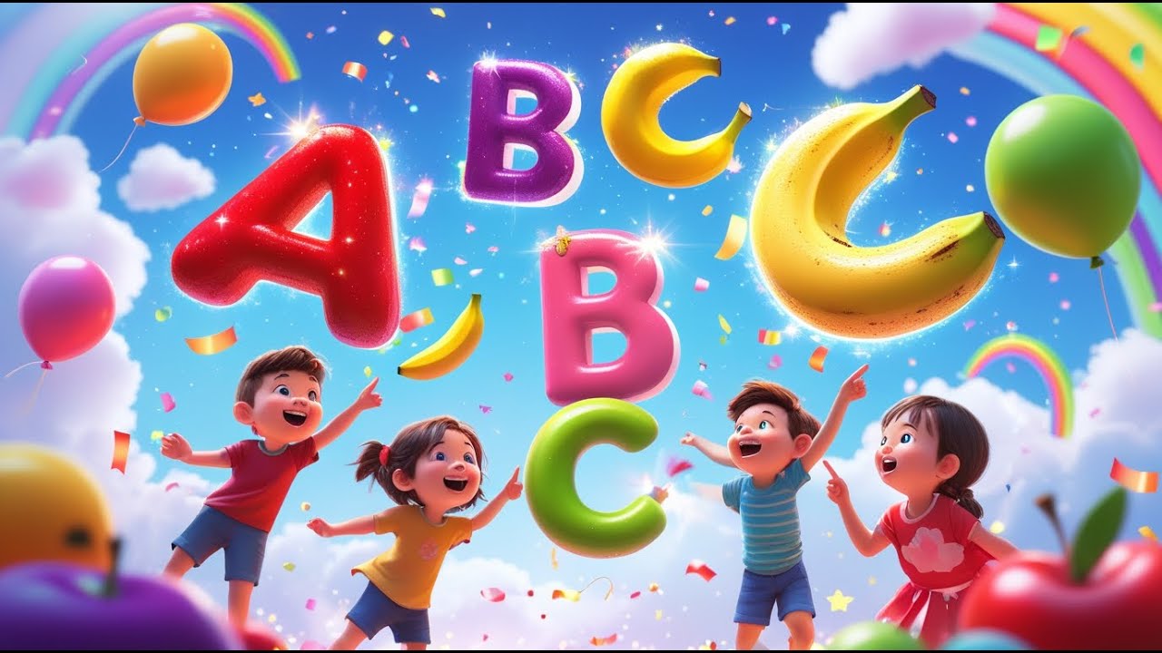 Learn ABC, Numbers & Colors for Kids | Fun Spelling & Alphabet Learning Video