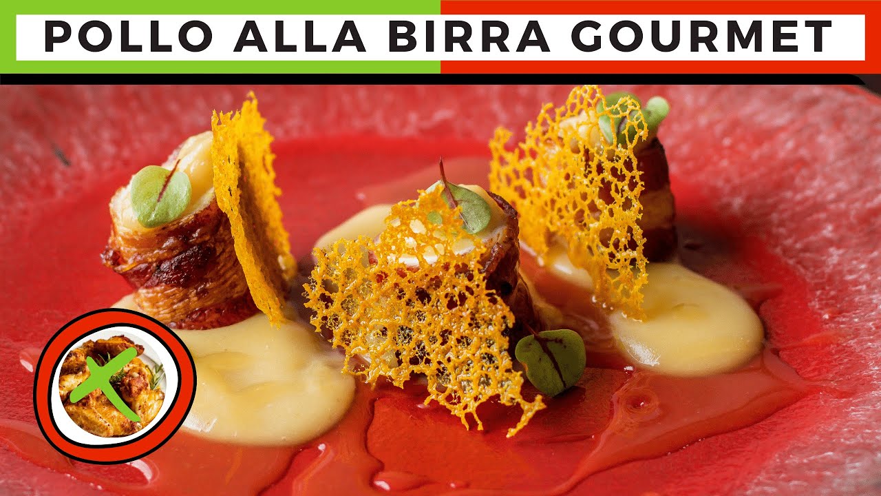 Pollo alla birra e miele gourmet * ricetta in padella facile e veloce*