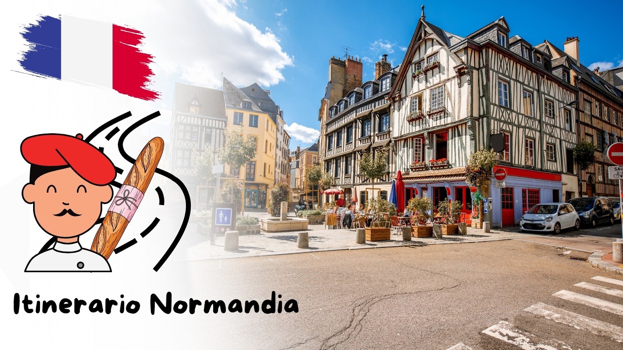 ITINERARIO di 7 giorni per un viaggio in NORMANDIA 🇫🇷