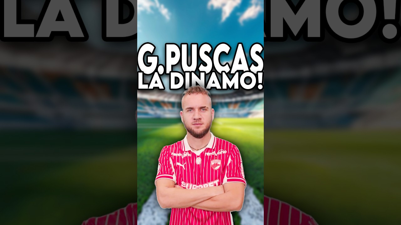 George Puscas A Semnat Cu Dinamo Bucuresti🤯