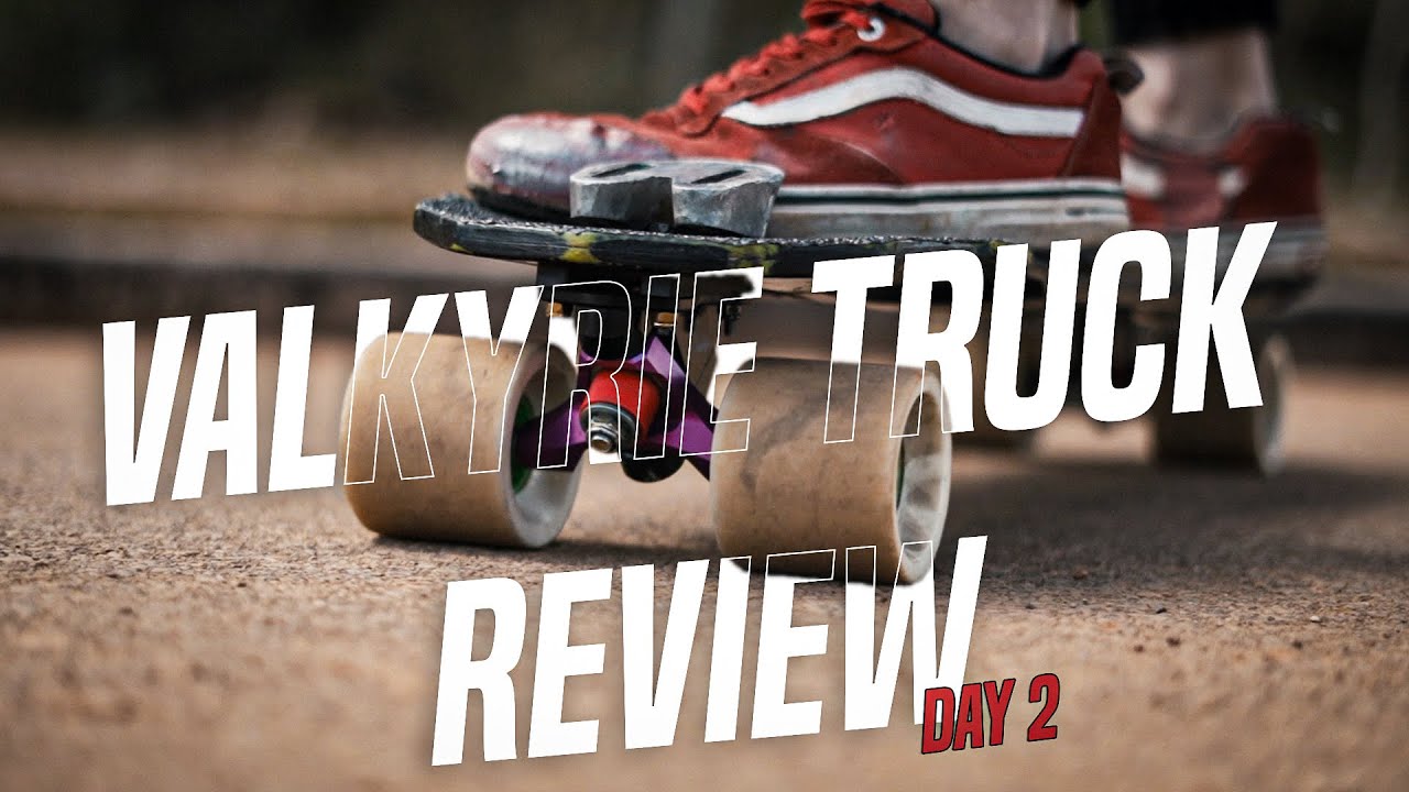 Valkyrie Skate  Downhill Truck MK3 Review with Thiago Lessa - Day 02