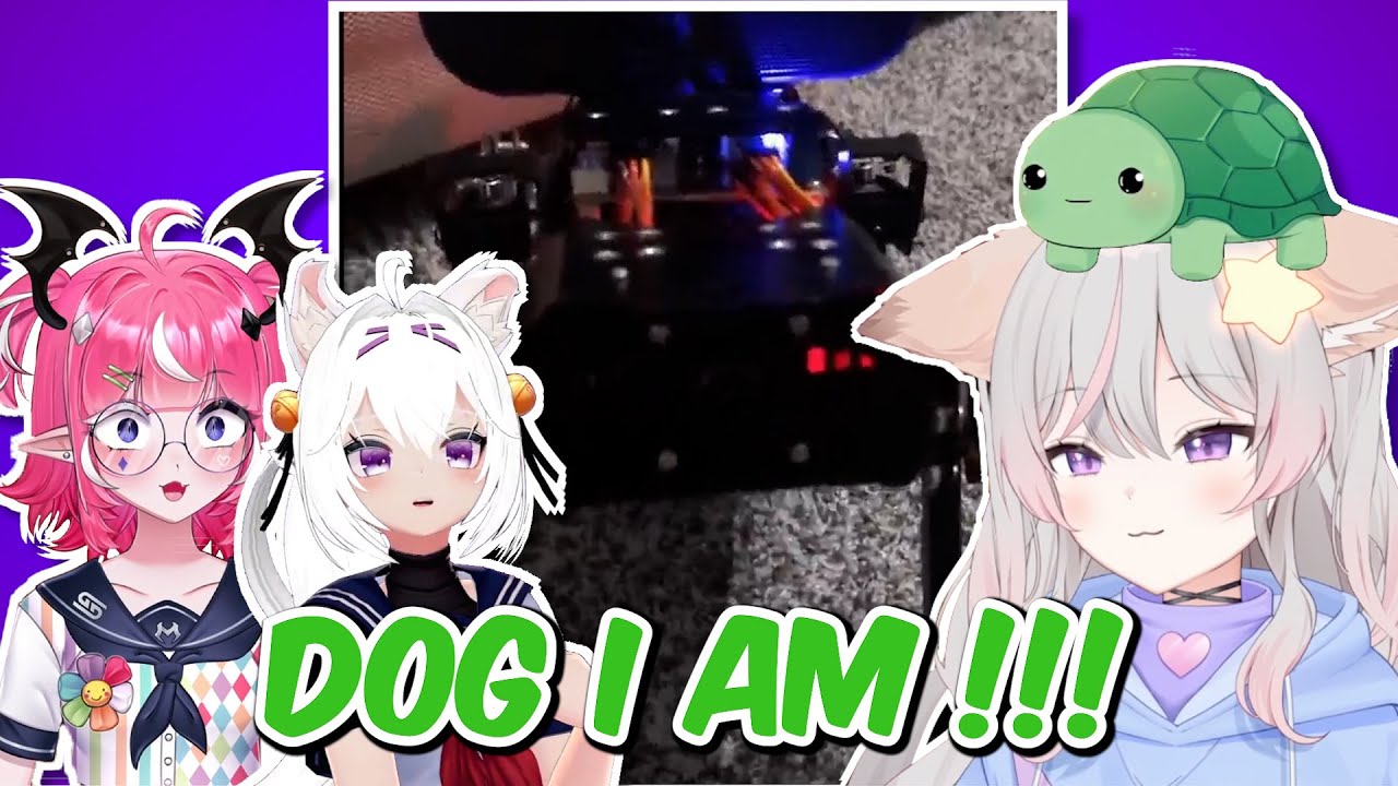 Реакция Vtuber на новую собаку-нейро от Ведала!!!