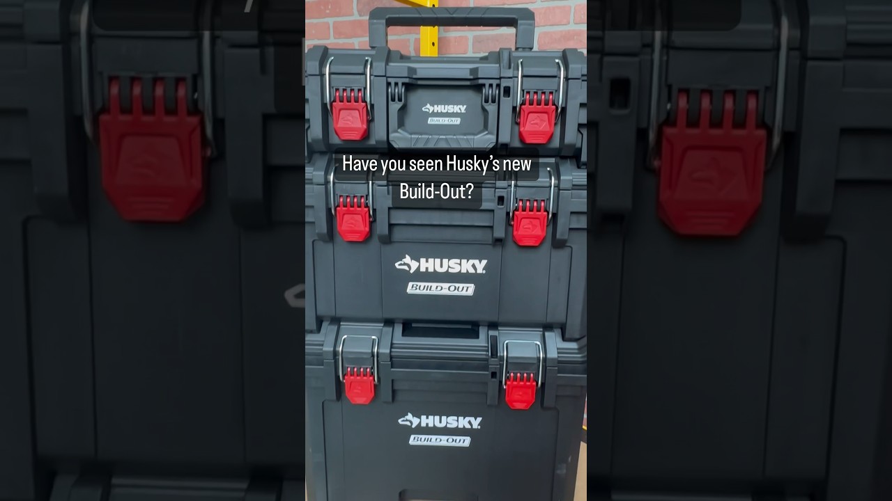 Husky Build-Out is Here! #toolbox #husky #homedepot