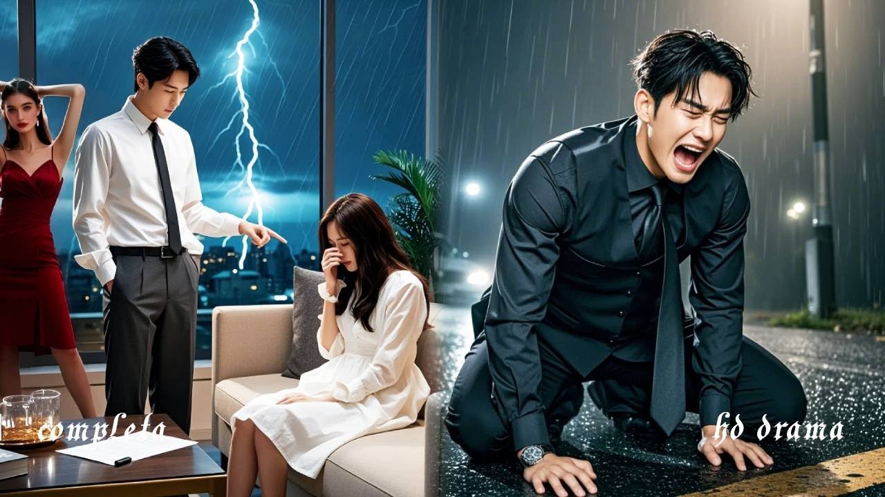 CEO obligó a su esposa a firmar el divorcio,pero cuando ella se fue,¡lloró como loco y pidió perdón!