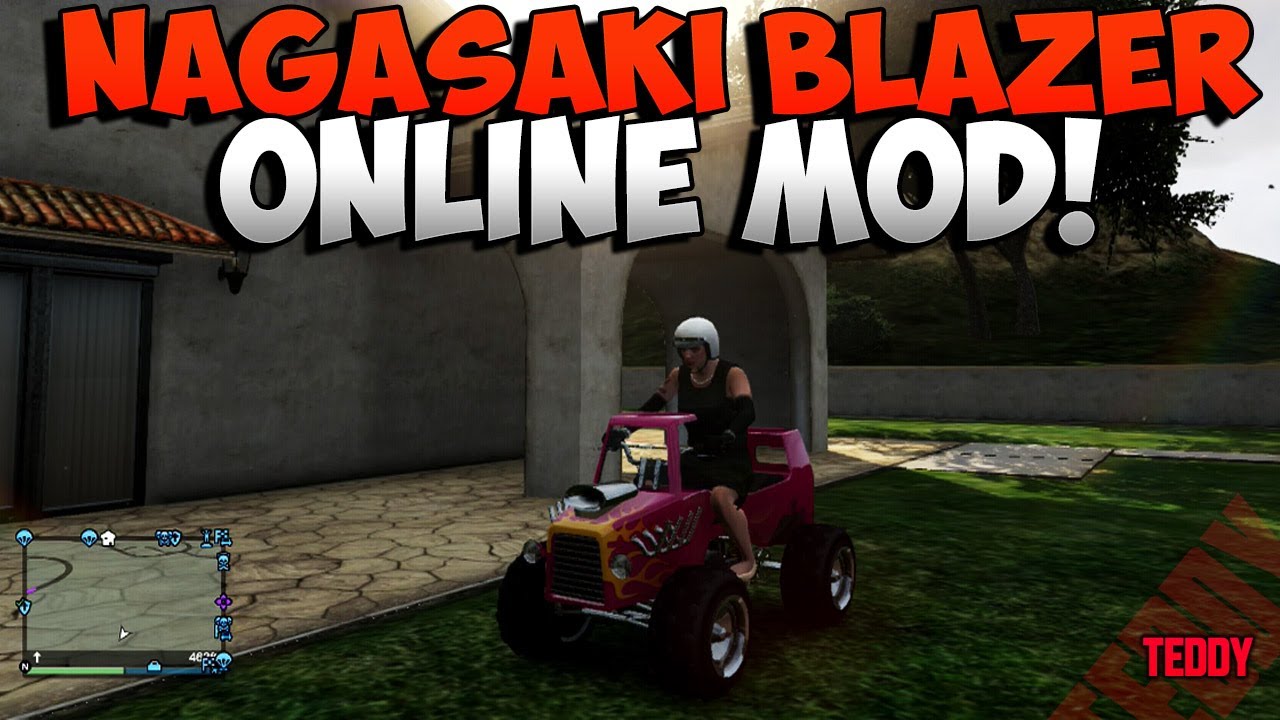 GTA 5 MODS - Modded Nagasaki Blazer ATV ! 