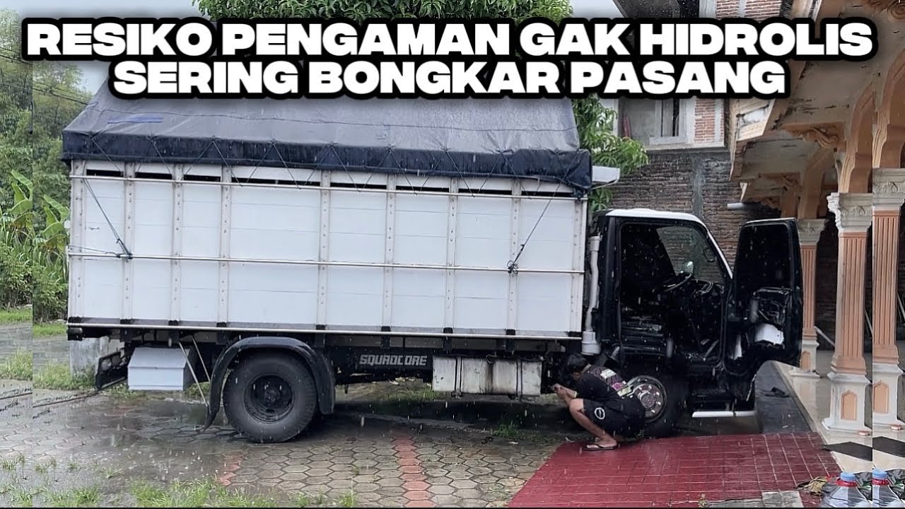 🤣 RESIKO PENGAMAN TRUK GAK HIDROLIS GANTI FILTER SOLAR HARUS BONGKAR PASANG 