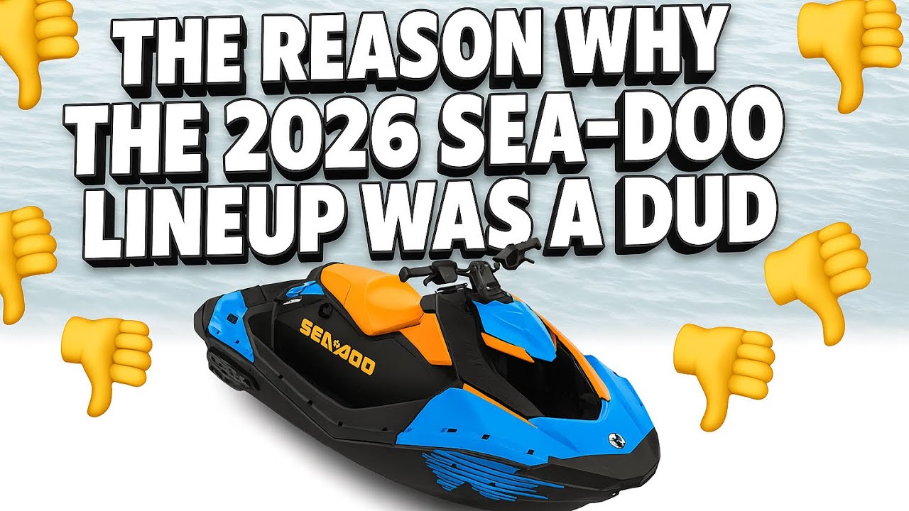 Модельный ряд Sea-Doo 2026 года с сюрпризом