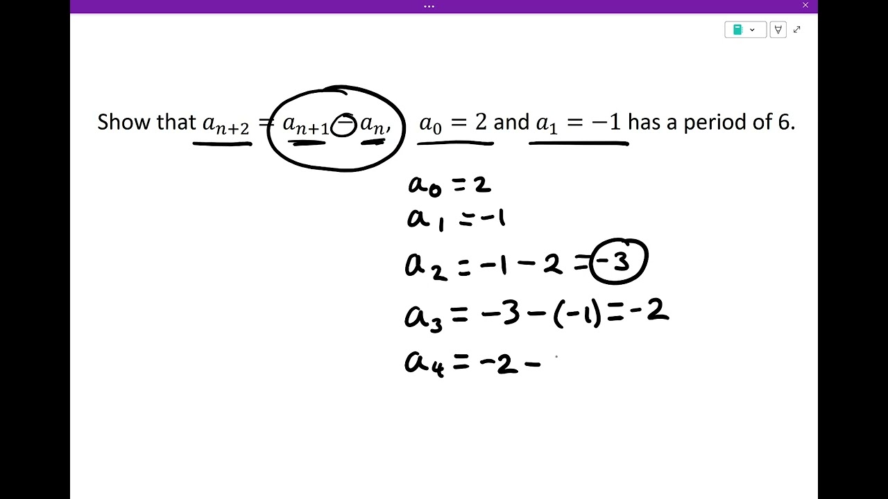 Determining the Period of a Sequence
