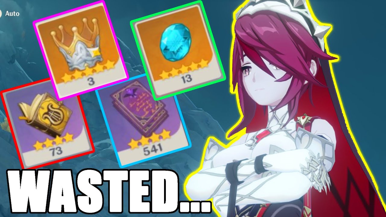 Why I regret wishing for Rosaria. (and immediately MAXING her)