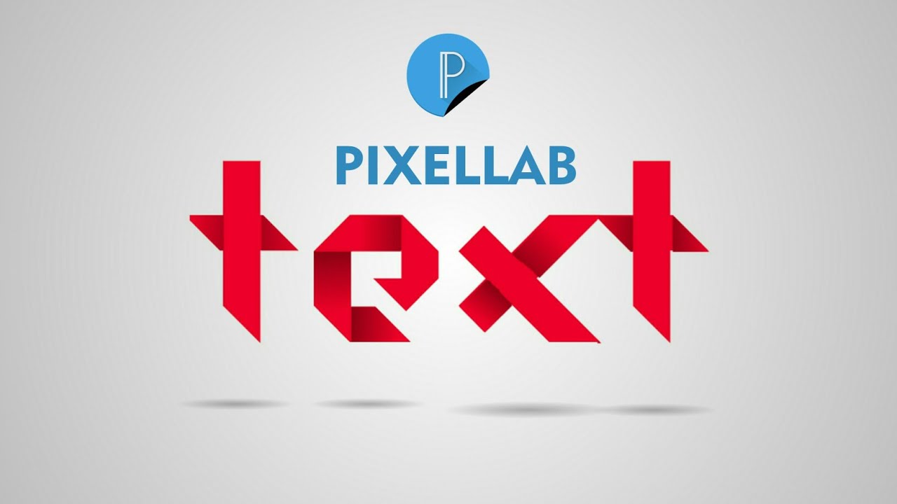 Folded paper text effect on android | Pixellab Tutorial