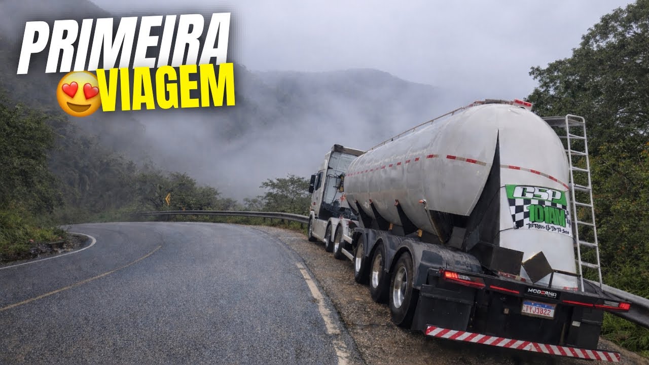 PRIMEIRA VIAGEM DA MINHA NOVA CARRETA 😍