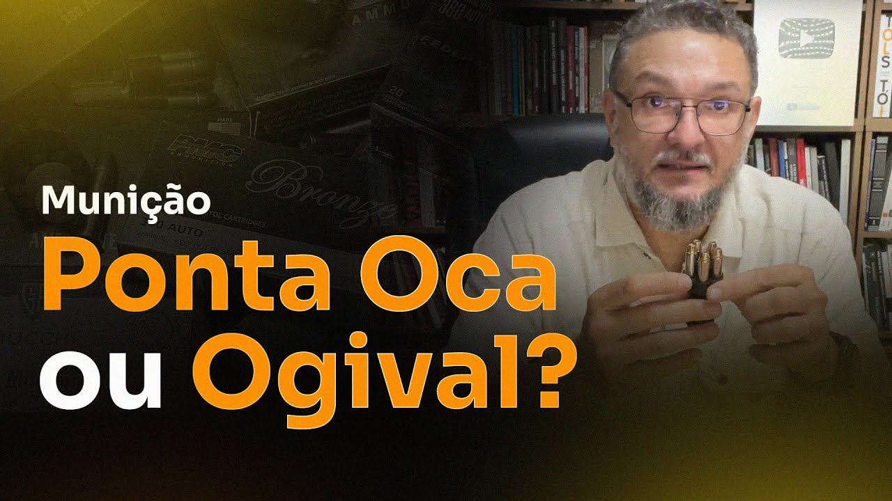 MUNIÇÃO Ponta Oca ou Ogival?