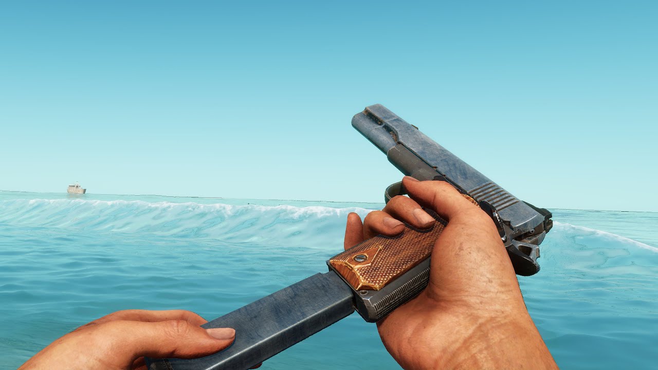 1911 series pistols - Far Cry series evolution